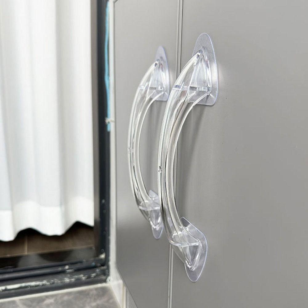 Self-adhesive Door Handle Non-slip Door Pull Minimalist No-punching Door Handle Cupboard