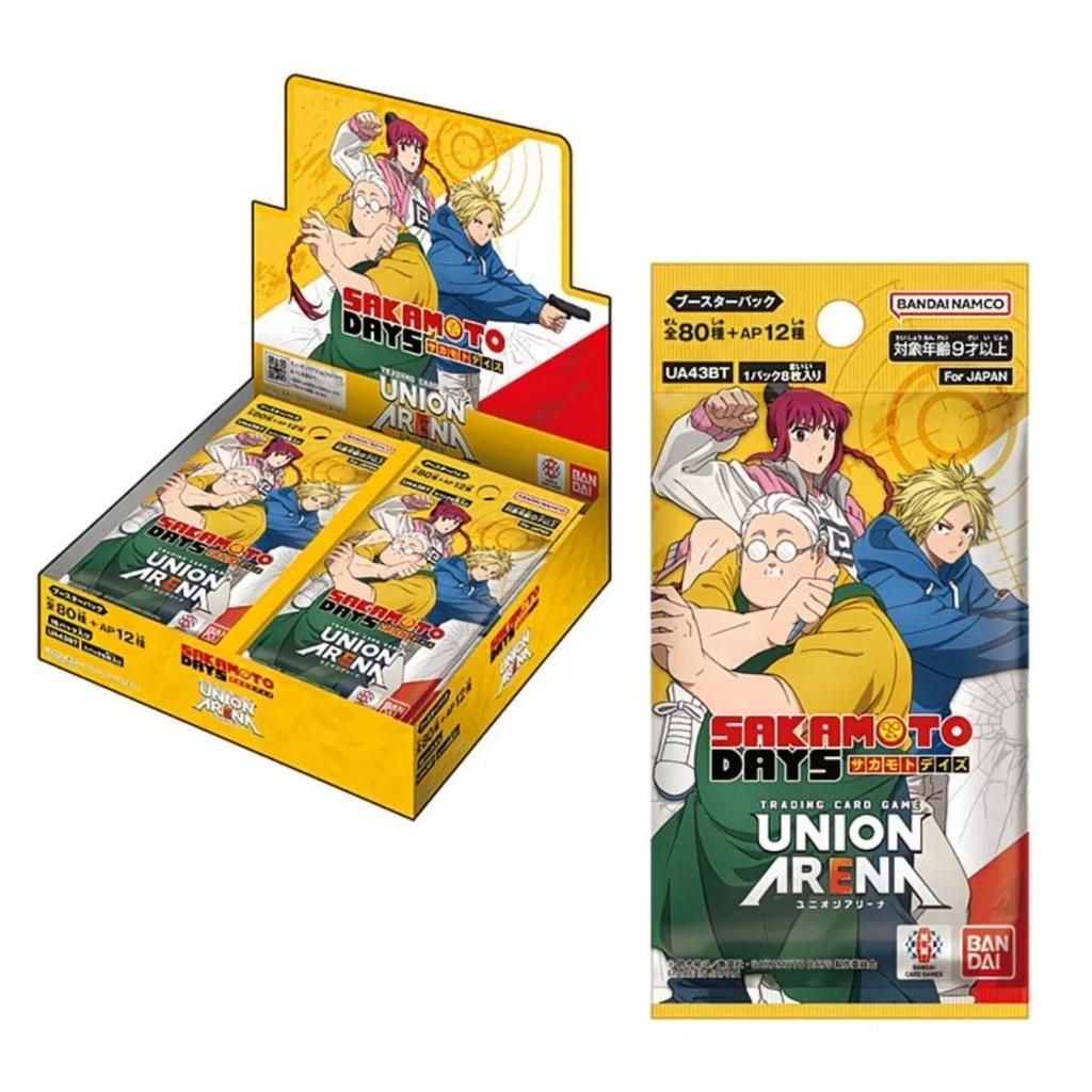 UNION ARENA Series Booster Pack Japanese Version Collectible Card Whole Box Packaging Bleach Idolmaster Surprise Gift Toy