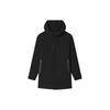 Fila Solid Color Hooded Casual Woven Jacket Men Jackets Black F11M312703F-BK