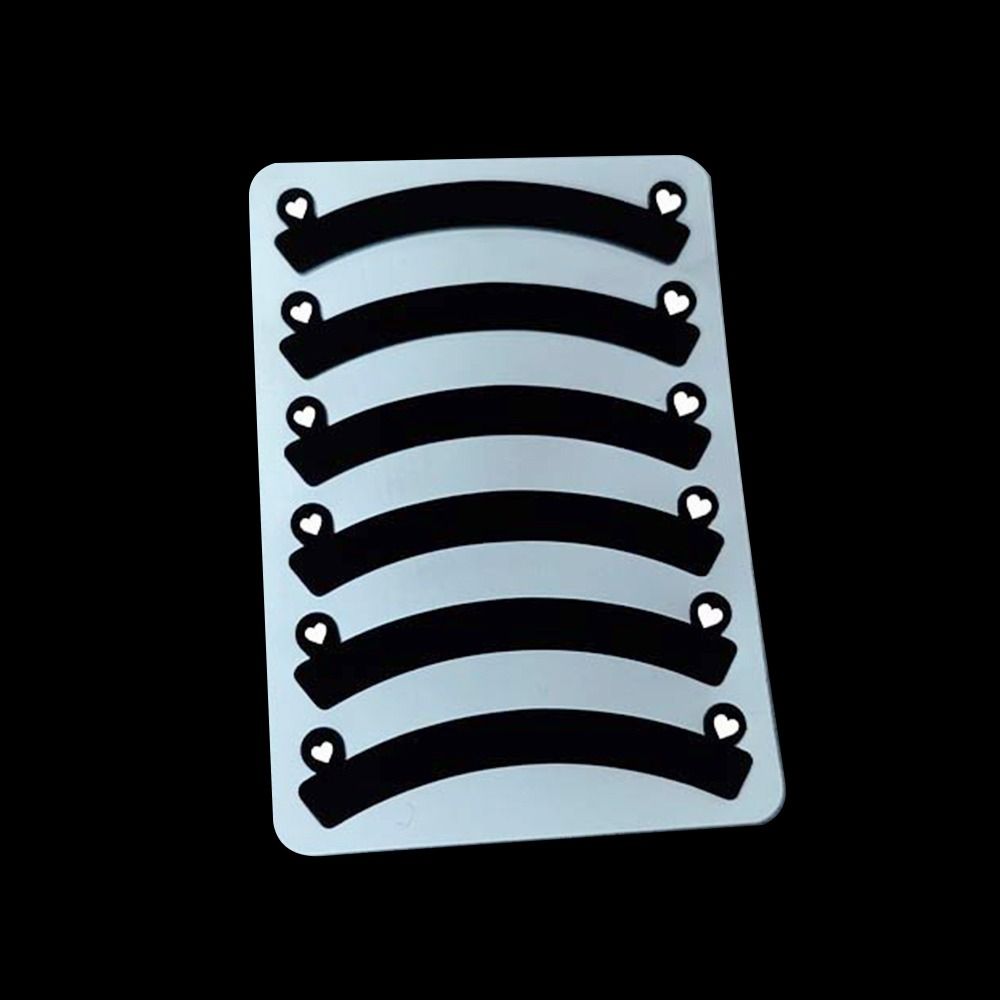 3Pairs Reusable Silicone Eyelash Perm Pads Applicator Tools Eyelash Lifting Shield  for Women