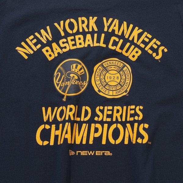New Era Футболка New York Yankees Мировая Серия Командный Темно-синий 15147497