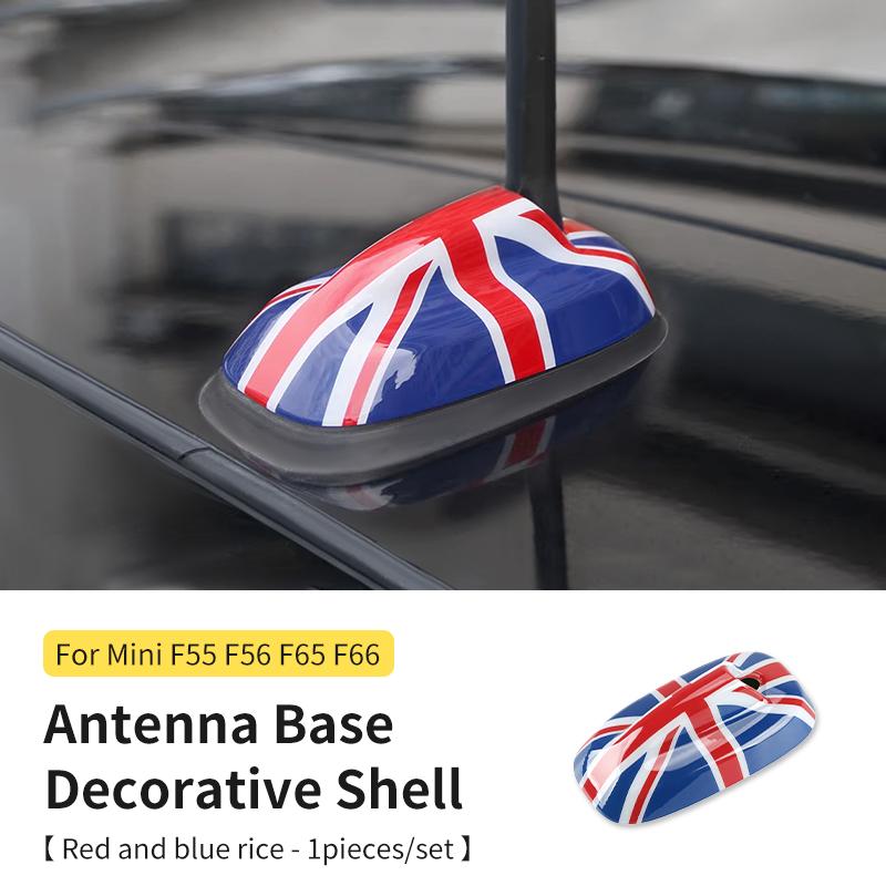 Car Exterior Trim Antenna Decoration Cover Sticker For MINI Cooper S JCW F65 F66 F56 F55 Car-Styling Accessories