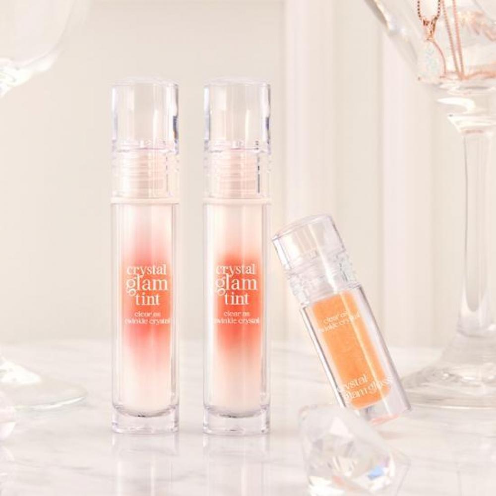 Clio [nympho Reversal Koh Shot Mini Gloss Gift] Clio Crystal Glam Tint Planning Single Item 08 Gentle Cinnamon