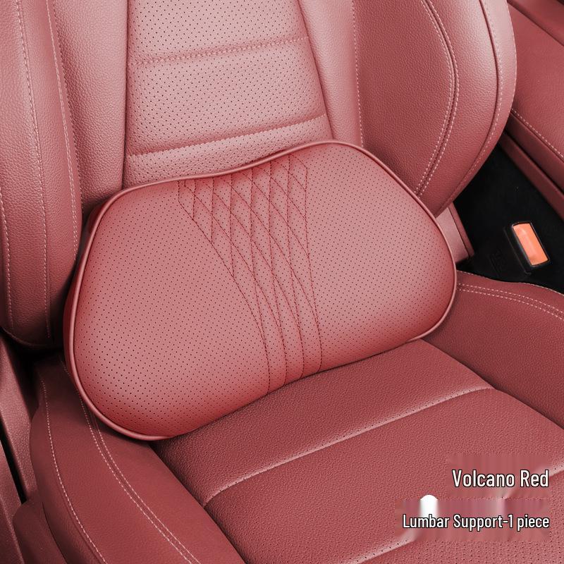 Jordani Premium Memory Foam Car Headrest & Lumbar Support Pillow