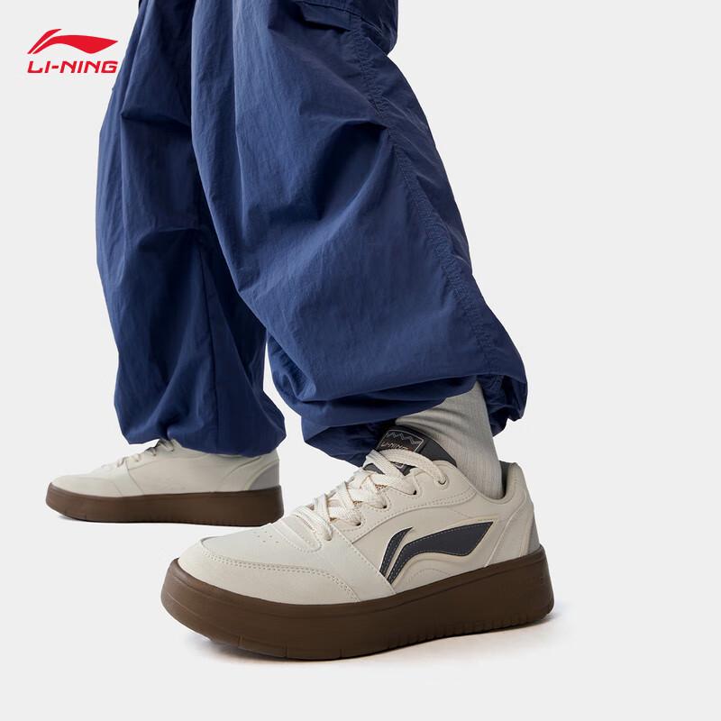 Li-Ning Мужские классические повседневные скейт-туфли Yuanbao V3