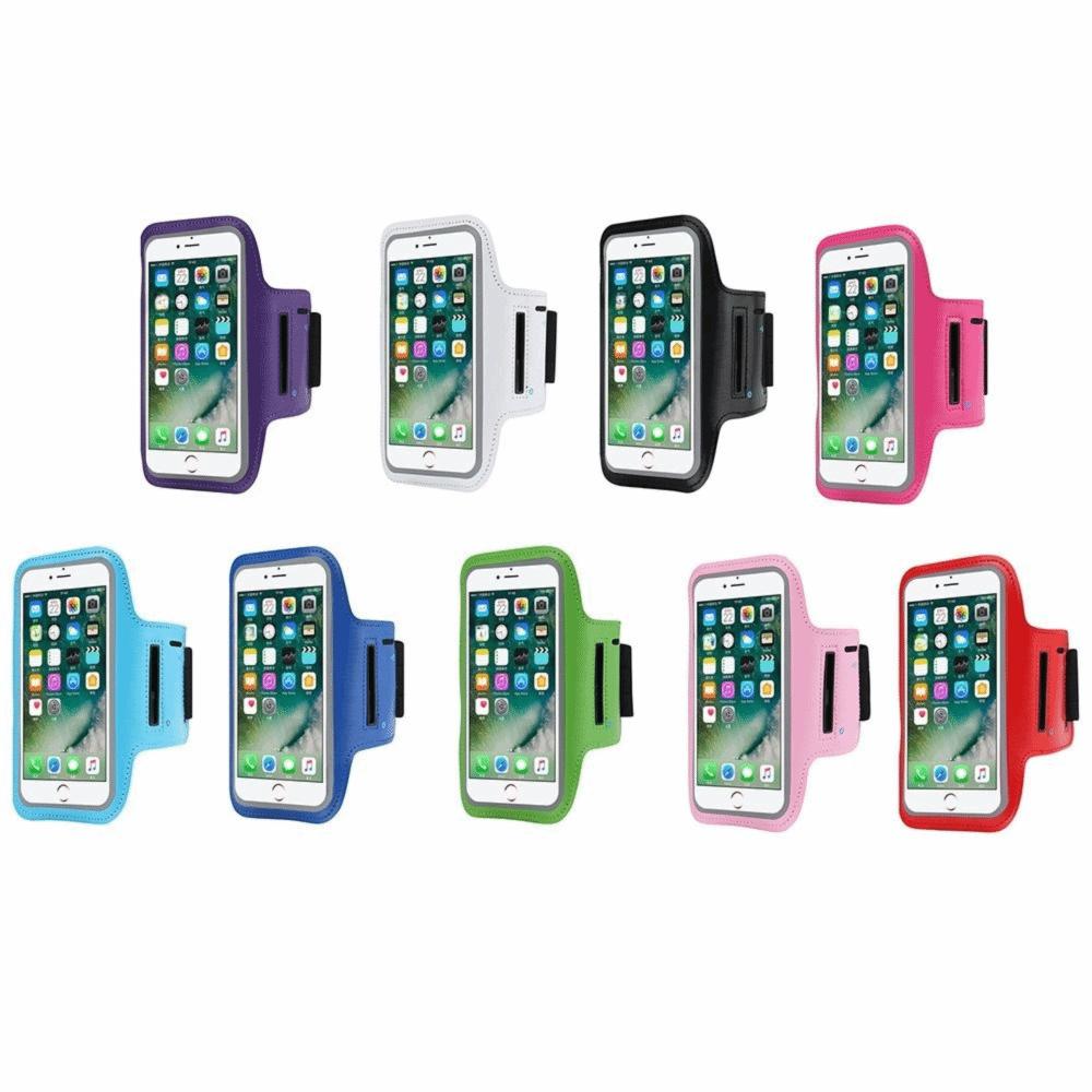 Gym Armbands Phone Holder Zipper Phone Armband Case Sports Armband Phone Bag Running Armband
