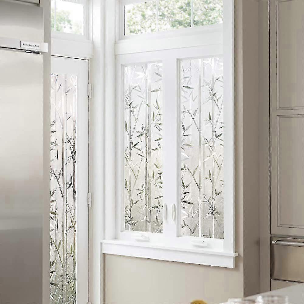 Privacy Film - Sun Control Film Opaque Thermal Window Film, Static, Sun Protection Opaque Window Film, For Kitchen, Living Room, Dining Room