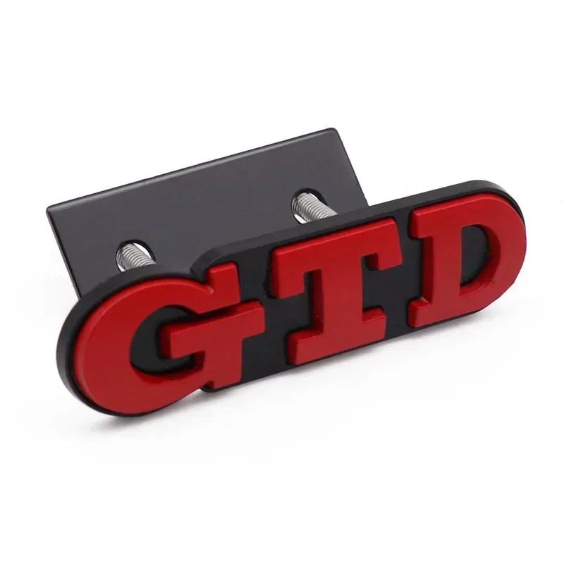 LMN1 VW 2026 Hot 3D Metal Car Front Grill GTD Logo Rear Trunk Sticker Emblem Badge For Volkswagen VW Golf 4 5 6 7 7 MK4 MK5 MK6 MK7 M