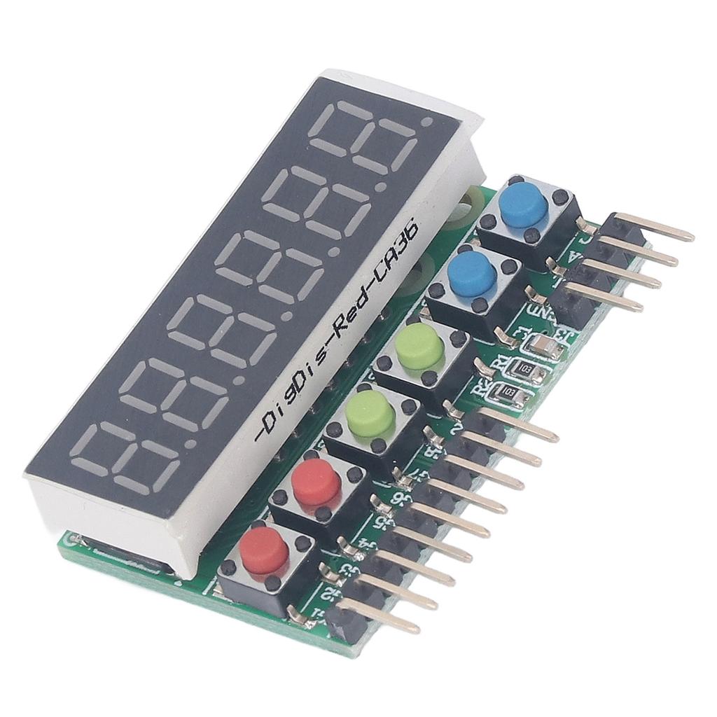 Модуль 6-разрядного цифрового индикатора TM1637 для DC 3,3 В-5 В, цифровой интерфейс IIC, счетчики, таймеры