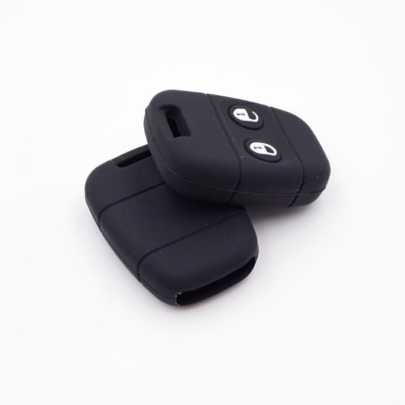 Резиновый силиконовый чехол для ключа Cocolockey Подходит для Rover Mg Land Rover Defender Freelander 2-кнопочный Держатель для пульта ДУ Сумка-защита