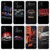 Японский чехол для телефона с рисунком спортивного автомобиля JDM для OnePlus 7T 8T 9RT 10R Pro 6T Nord 2T CE2 N10 N20 N100 N200 ACE 5G, мягкий черный чехол