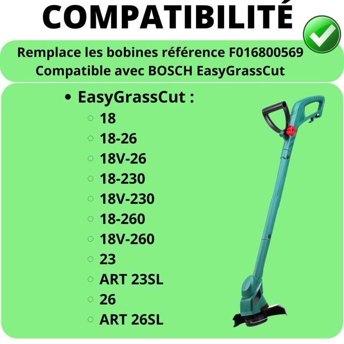 Катушка лески для триммера - Bosch - F016800569 - Ø1,65мм - Д5м - Упаковка 6 шт.
