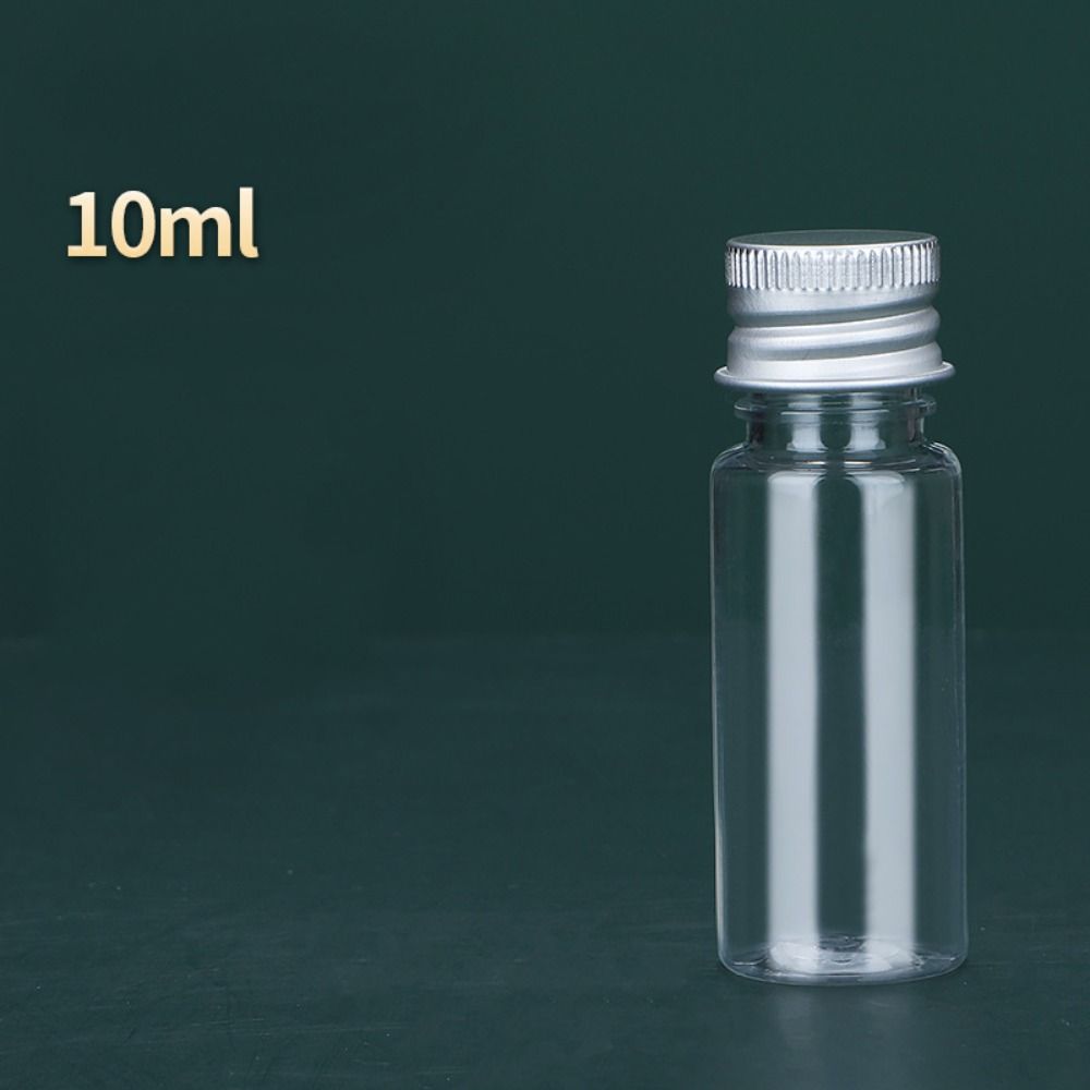 10 шт. Пластиковые бутылки U-pick с алюминиевыми крышками Мини-алюминиевые крышки Пустые бутылки Художественные поделки