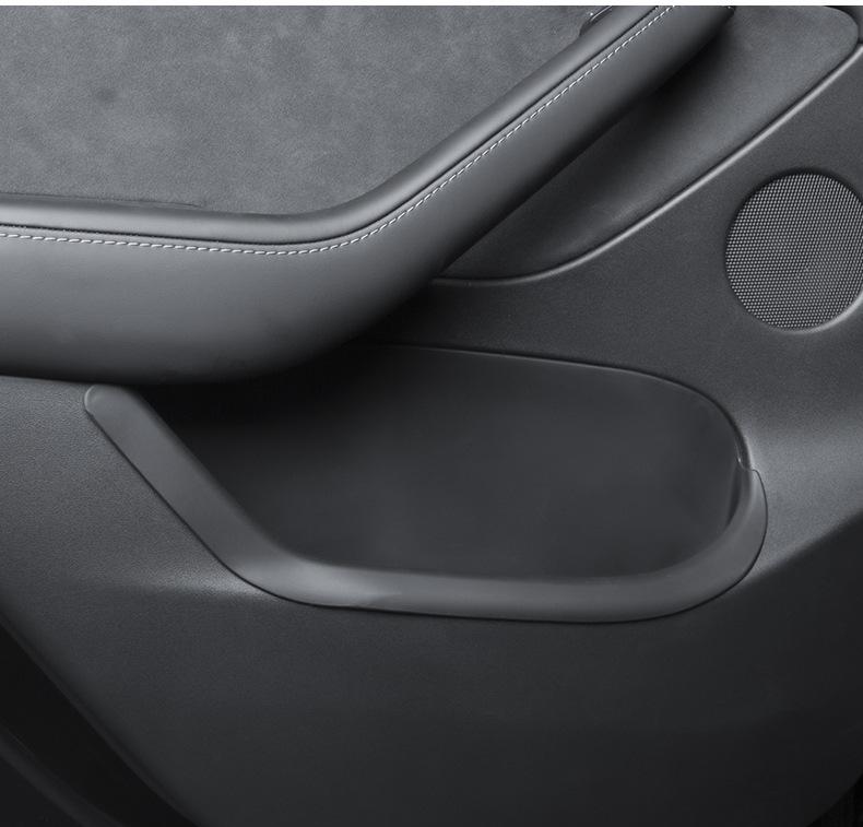 Tesla Model Y/3 Enhanced Door Storage Box & Slot Mat Set