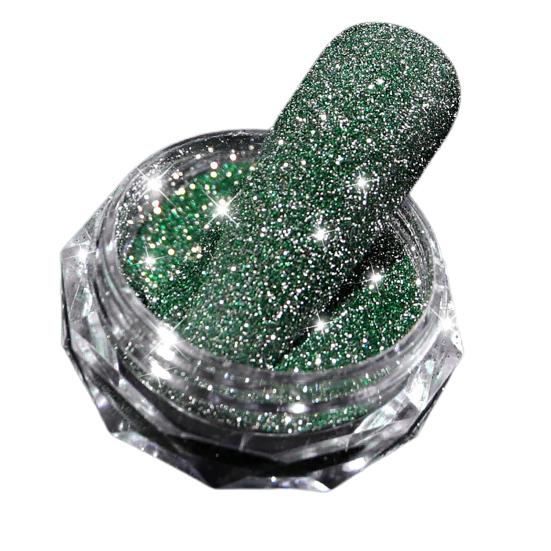 1 коробка пудры для ногтей стильная пудра с стойким эффектом, привлекающая внимание блестящая пудра для ногтей для женщин