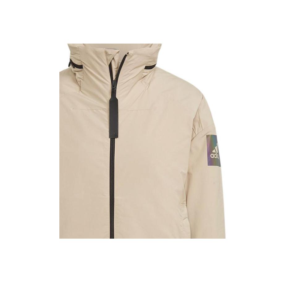 Adidas Myshelter ветрозащитная однотонная спортивная куртка женская куртка цвета хаки GR0597