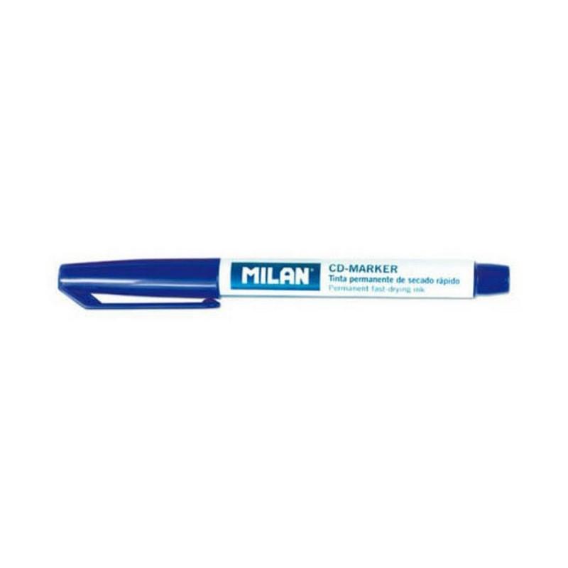 Milan Milan Permanent Marker 10 Units Black PVC