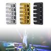 5 Strings Bass Bridge Vintage Locked Saddles Bass Bridge Bottom Through String
