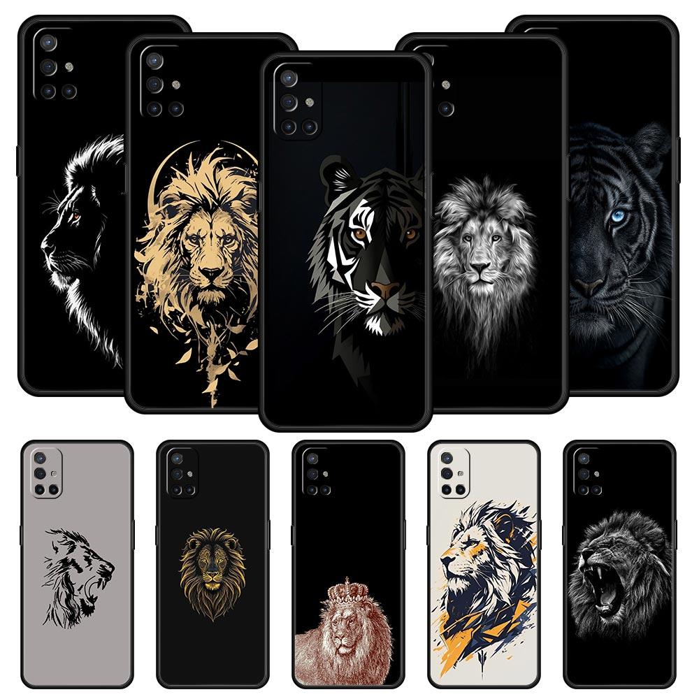 Лаконичный чехол для телефона с рисунком льва для OnePlus 15 13 12 11 10 9 8 15T 13T 10T 7T Pro 13R 12R 9RT 8T Nord 4 N10 2T CE 2 3 5G