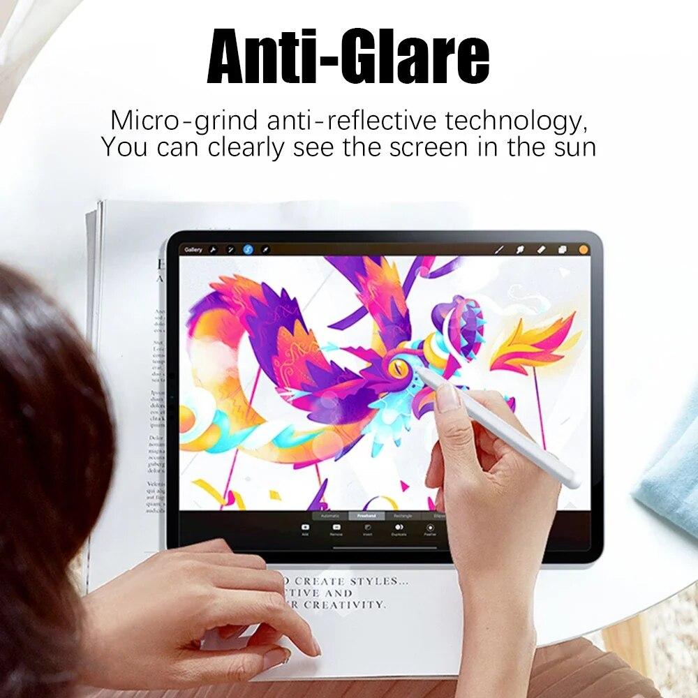1/2/3 шт. пленка на ощупь для Samsung Galaxy Tab A7 10,4 2020 2022 T500 T505 T503 T509, защитная пленка для экрана с надписью на бумаге