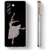 Простой чехол для телефона с балетным лебедем для Samsung Galaxy S23 S22 5G S20 Ultra S21 FE 5G S10E S9 S8 S10 Plus Мягкая задняя крышка