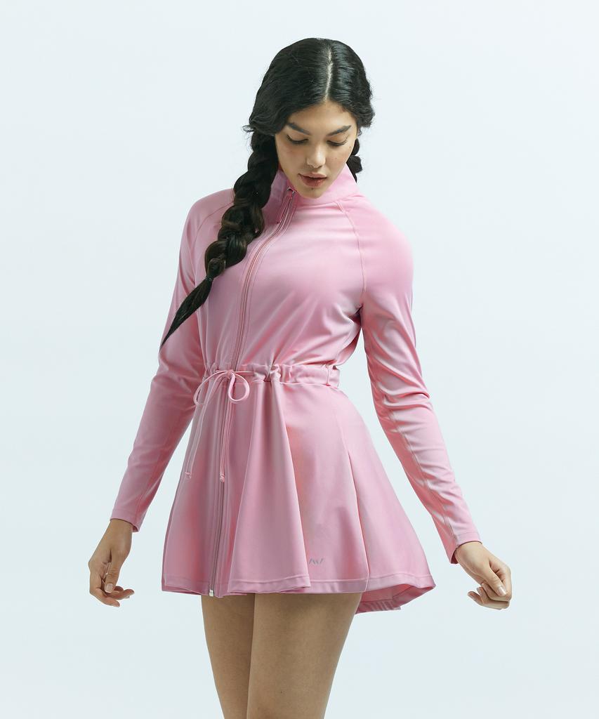Цельный купальник Leijibi Drycell с молнией (2 цвета)