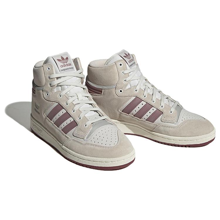 adidas Centennial 85 High 'White Burgundy' GY2536
