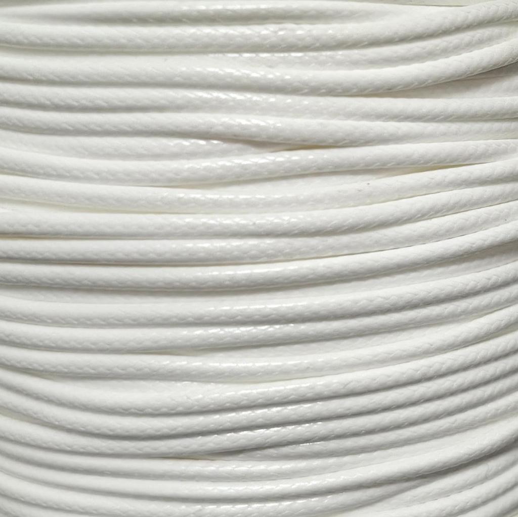 Корейская черная вощеная веревка, 1,0 мм-3 мм, ручная работа для браслетов и ожерелий