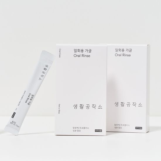 Life Workshop Одноразовый ополаскиватель для горла 11 мл * 30 шт.