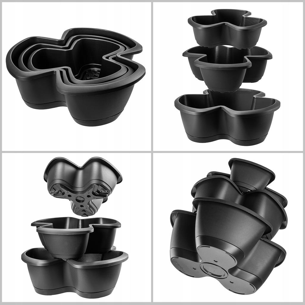 KADAX Горшок Кашпо Вертикальный Сад Каскадный Для Трав