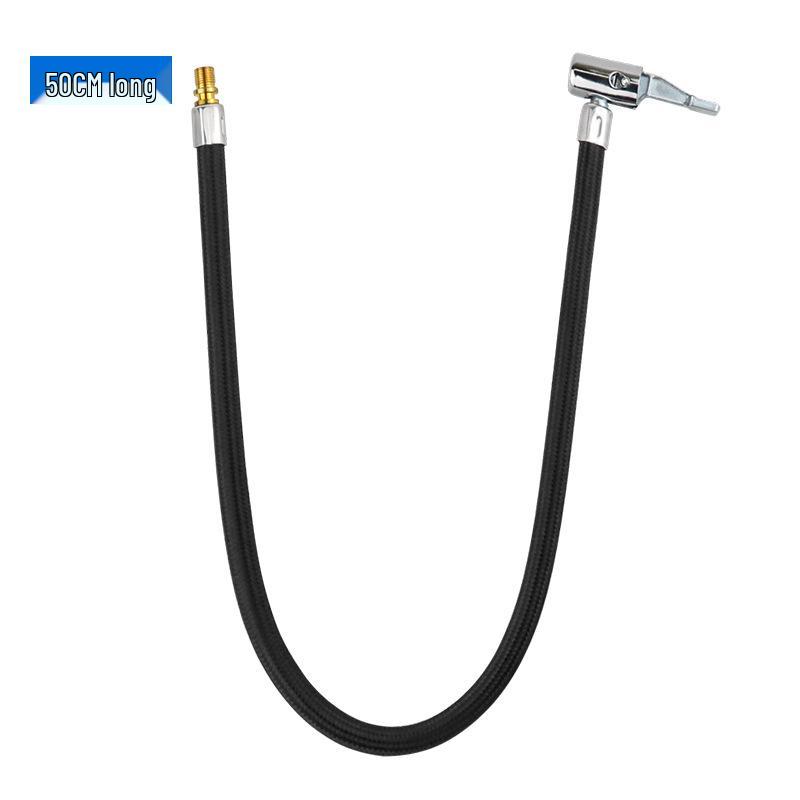 Rapid Tire Inflation Hose with Extension and Spiral Adapter