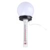 Thermoscope Floating Pool Light Color Charging Solar Powered Temperature Gauge Floating Light for