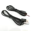 2pin 4pin Mini USB Male Jack Кабель питания 5Pin DIY Зарядка Передача данных Разъем Сварка 1m Провод ремонт 2 4 Core зарядное устройство