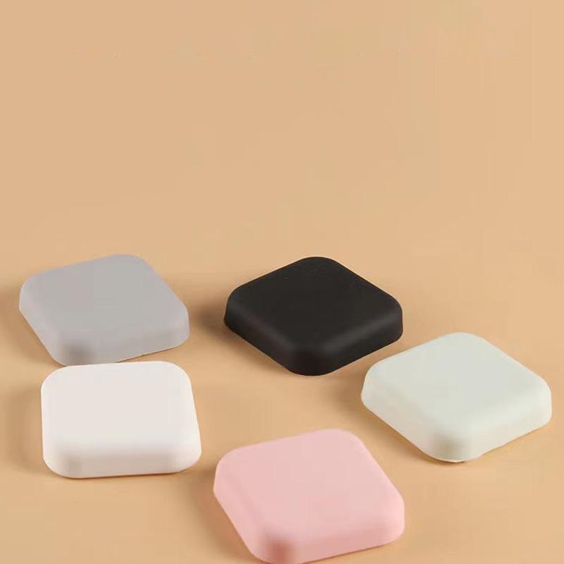 1 шт. Толстая удобная противостолкновительная накладка, красивая дверная ручка, изысканные товары для дома, настенная наклейка, силикон