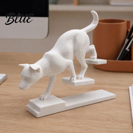 Статуэтка Животного Украшение 3D Печатная Фигурка Кошки Собаки Скульптура для Лестницы