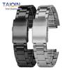 18мм Стальной ремешок для часов Casio Small Square 3299 AE-1200WH/1300WH W-218 AE1200 металлический ремешок 18мм Браслет наручный