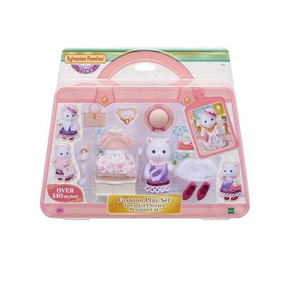 Набор фигурок персидского кота Sylvanian Family, серия Town Girl, 1 комплект, популярные корейские игрушки