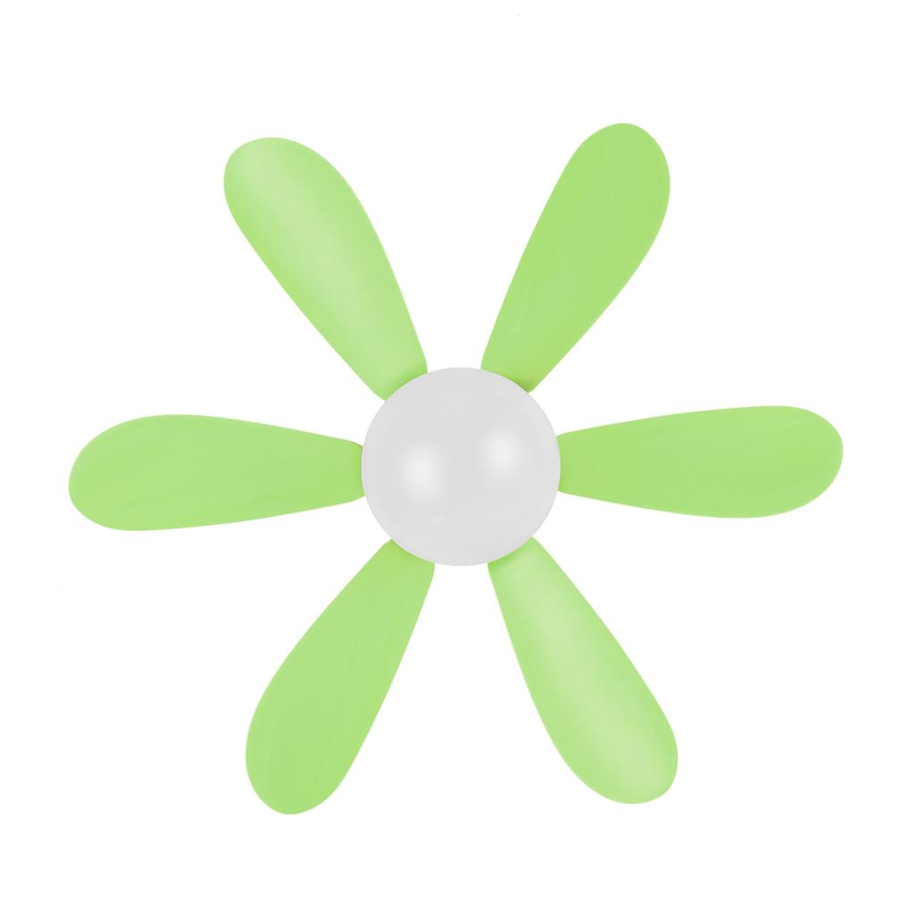 Современный потолочный вентилятор 2 в 1 с подсветкой, 30 Вт, съемная створка вентилятора с дистанционным управлением 3000 К-6500 К, переменный ток 85 В-265 В