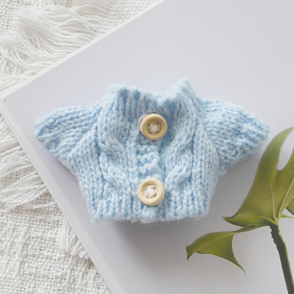 Для 14 см хлопковый комбинезон для кукол с мультяшным сердцем, сменный наряд для плюшевой куклы, аксессуары для игрового домика, мини-одежда