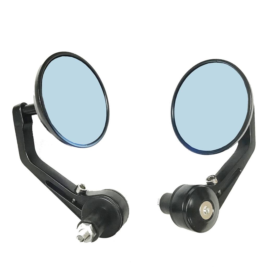 Karun Motorcycle Mirror, Bar End Mirror, Bar End Mirror, Aluminum, Custom Set for Motorcycles,