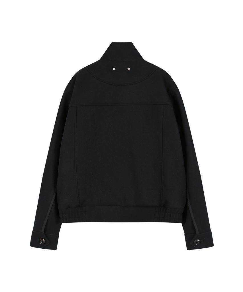 ADSB ANDERSSON BELL Linus Harrington Wool Jacket (Black)