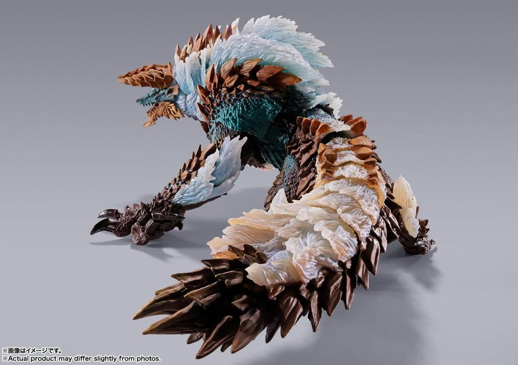 TAMASHII NATIONS Monster Hunter Zinogre Anniversary 285 мм окрашенная подвижная фигурка SHMonsterArts -20th Edition- Приблизительно. ПВХ и АБС