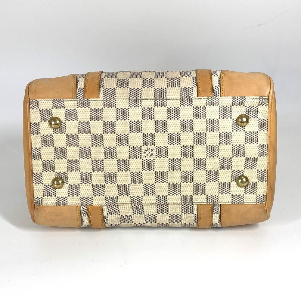 Louis Vuitton N52001 Беркли ПМ Сумка-тоут Сумка Damier Azur