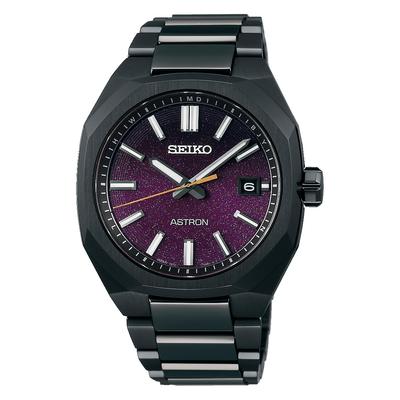 Seiko Astron Nexter 2025 Лимитированная серия Солнечные Черные "Звездное небо" Радиоуправляемые часы, SBXY091, Мужские,