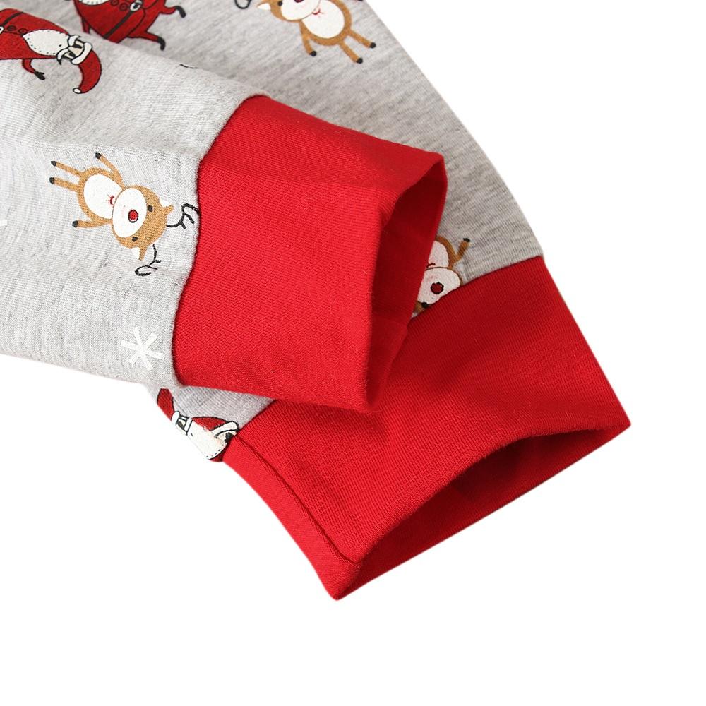 Baby Kids Boys Girls 2PCS Pajamas Suit Santa Claus Shirt and Pants Christmas Clothes for 1-6 Years