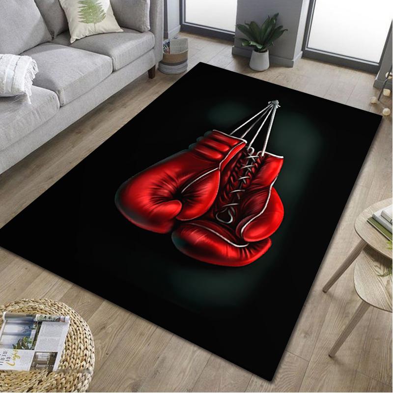 Boxing Gloves Rug Home carpet Office Decorative Carpet For Living Room Bedroom Door Mat Floor Carpet Computer Chair Area Rug