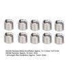 50Pcs Wire Thread Insert Sleeve Bushing Screw Protective Coil Screw Repair Nut Kit M10 x 1.5