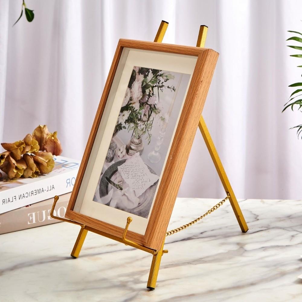 Metal Table Top Easel Stand Elegant Display Easels Durable Easel Stand for Wedding Sign
