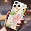 Phone Case for iphone 17 pro max iphone17 Air Tempered Glass Hard Back Cover Bumper 17pro Funda Cartoon Anime Fashion Pattern