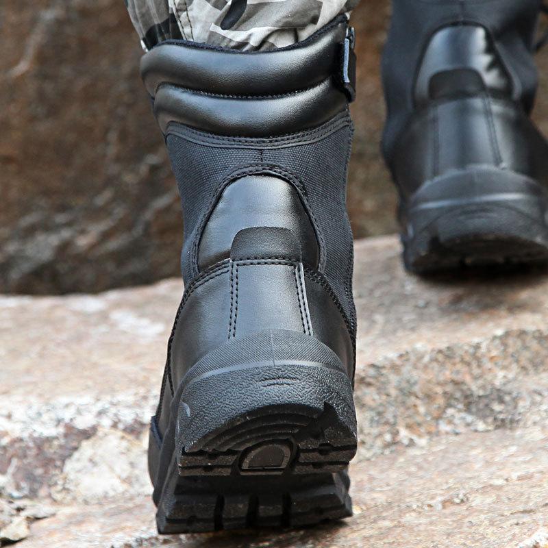 Men's Boot Combat Mens Camo Ankle Boots Tactical Big Size 36-47 Boot Male Shoes Work Safety Shoes Motocycle Shoes